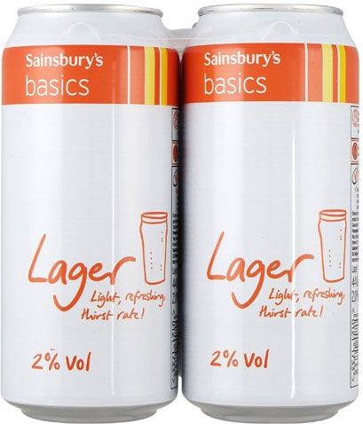 Sainsburys basic lager